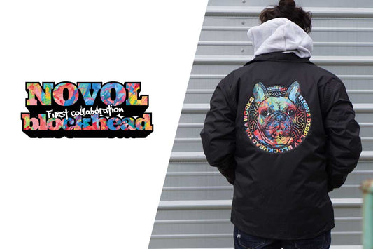 NOVOL×blockheadコラボコーチジャケット発売開始!
