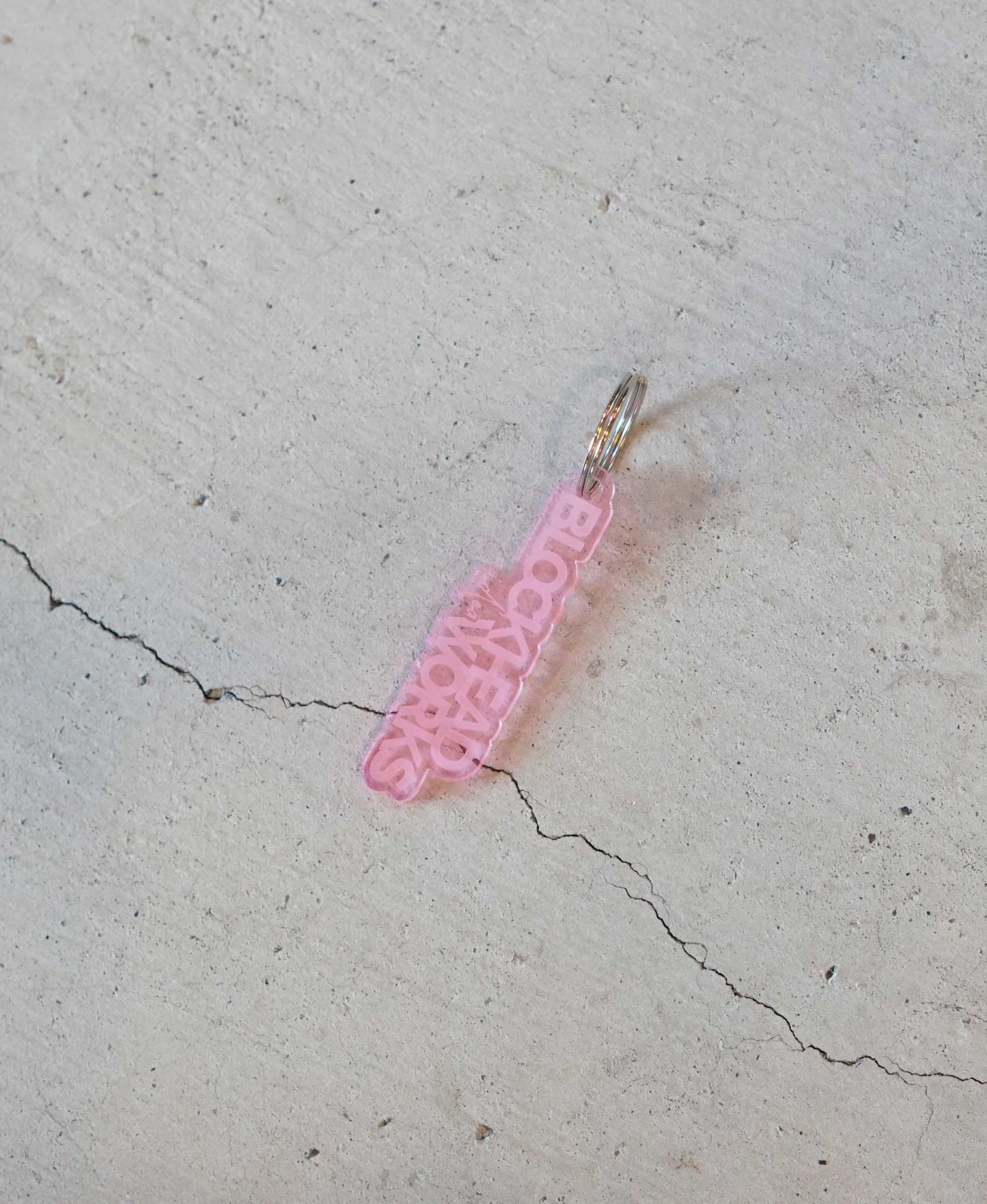 集光アクリルキーホルダー