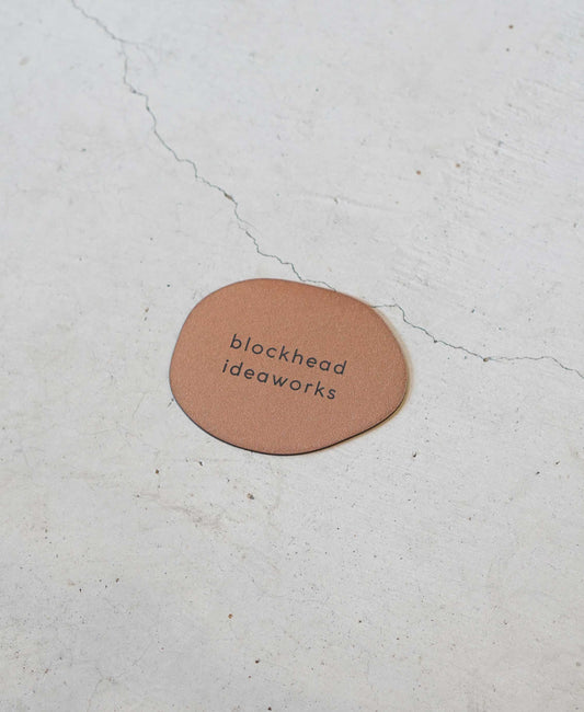 プレートサイン - いびつな円形 -