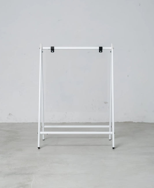 アイアンスタンドサイン - 透明/白