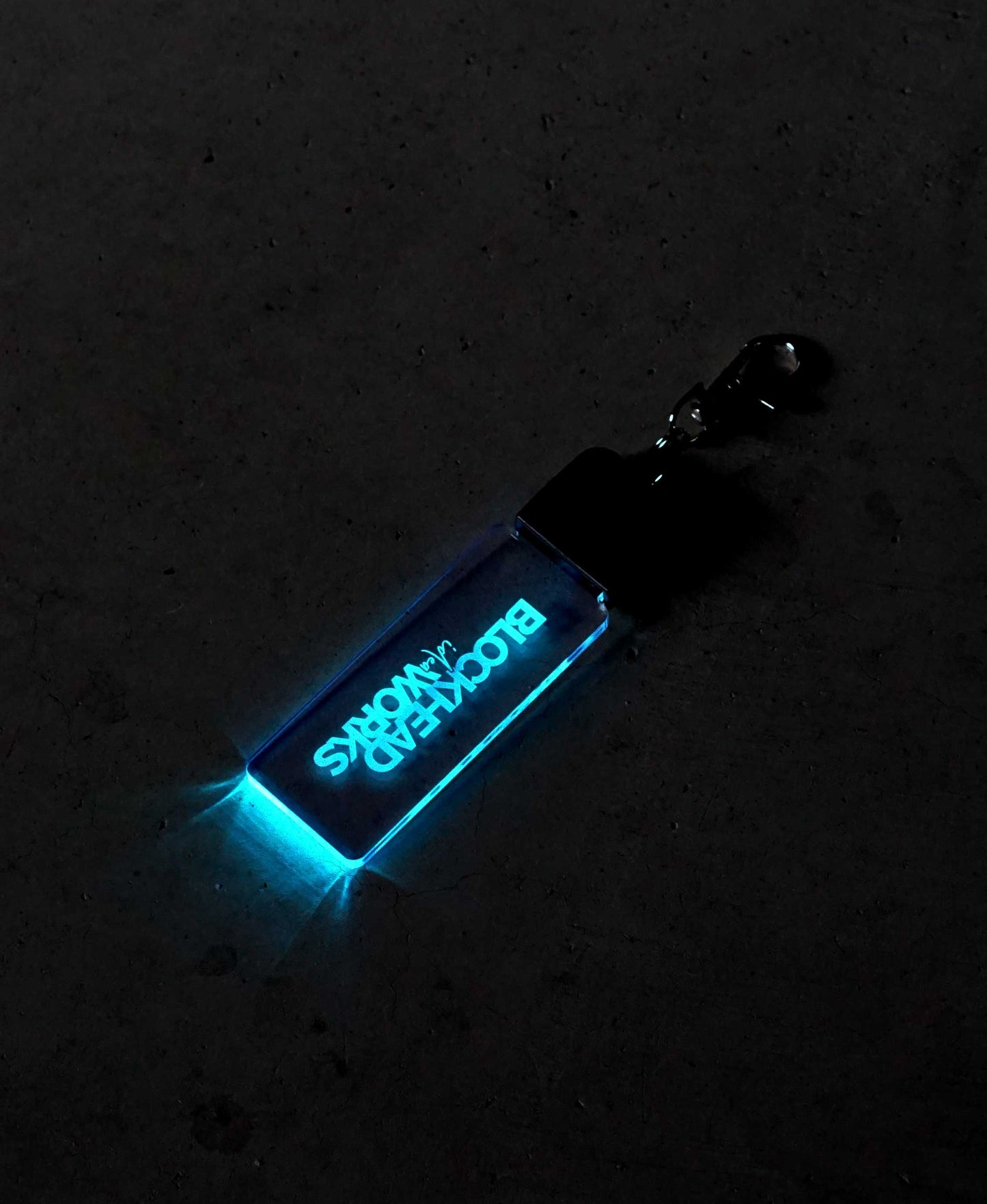 LEDアクリルキーホルダー