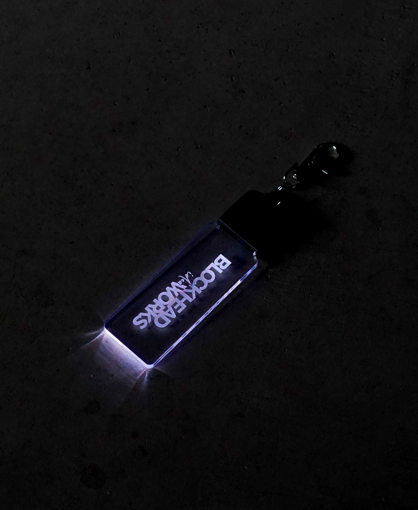 LEDアクリルキーホルダー