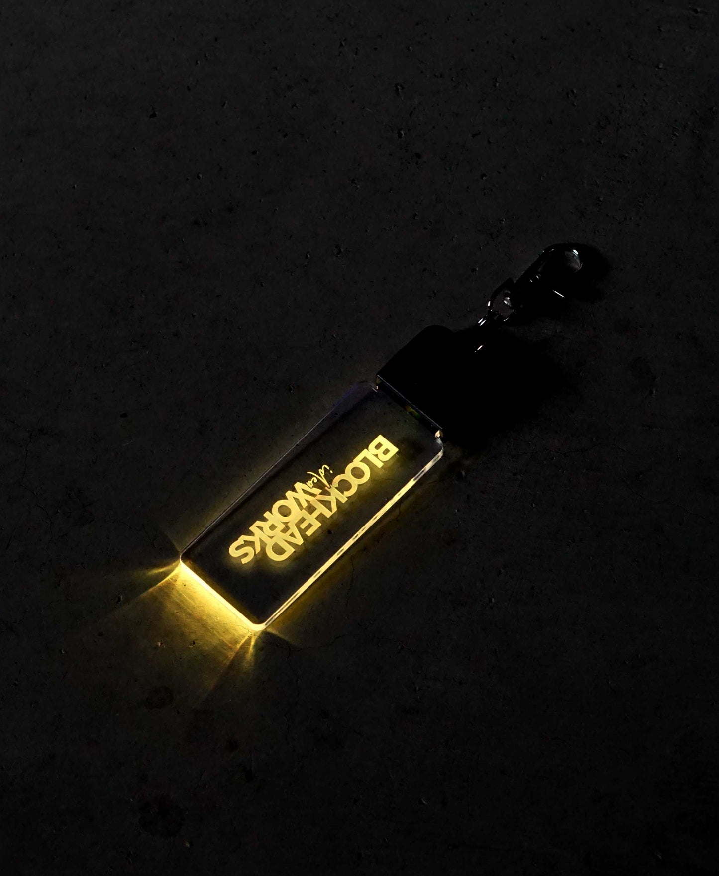 LEDアクリルキーホルダー