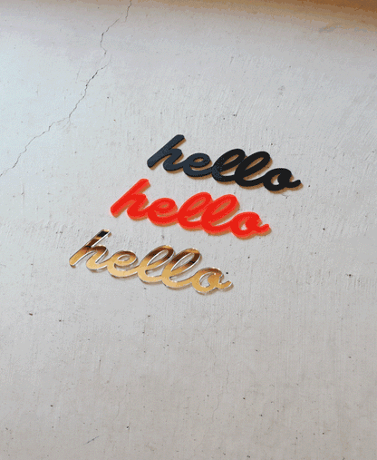 アクリルウォールステッカー-ミラー