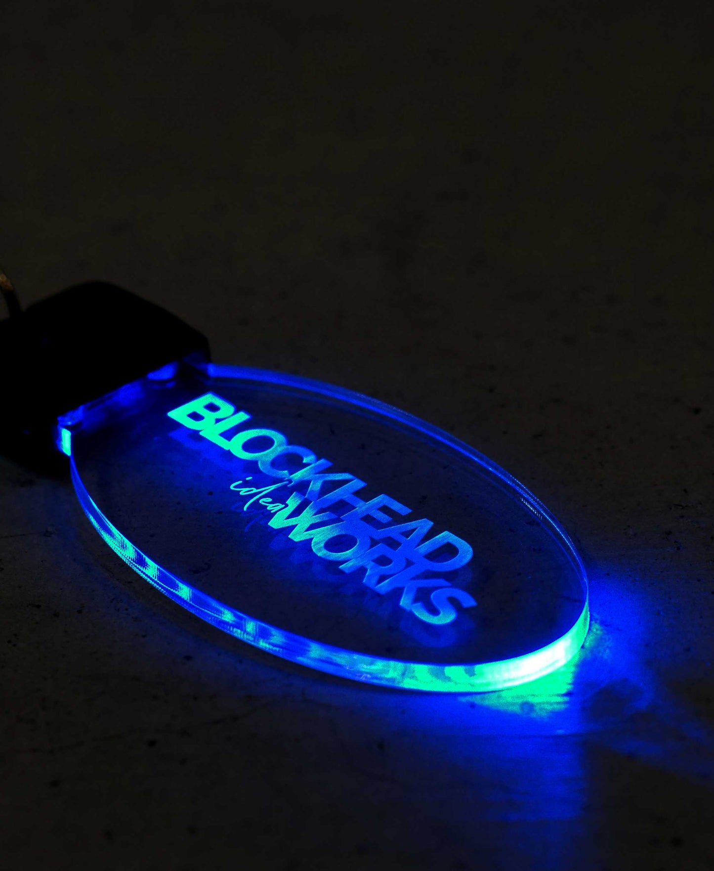 LEDアクリルキーホルダー