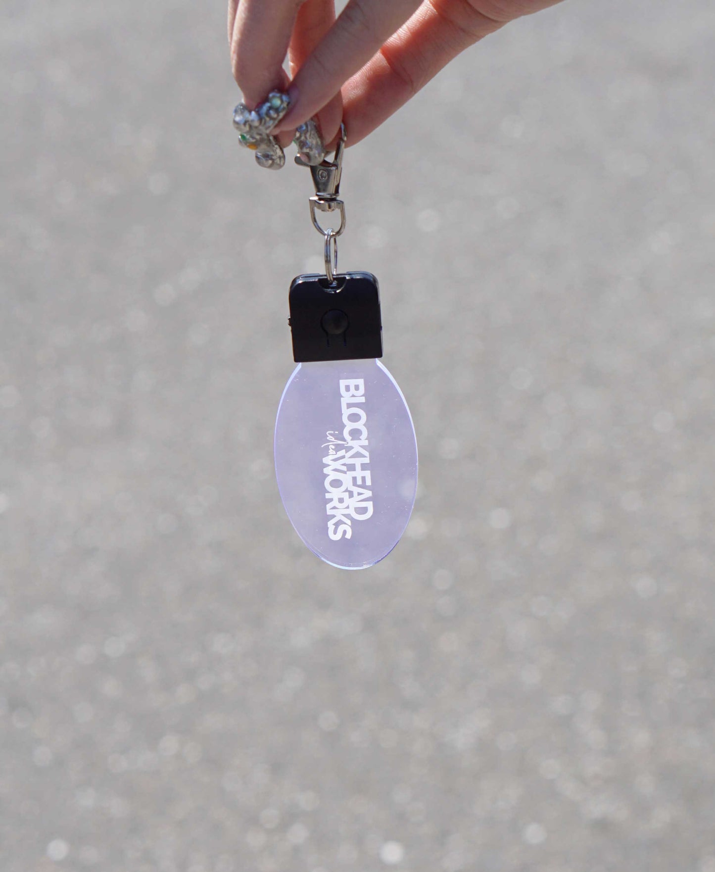 LEDアクリルキーホルダー