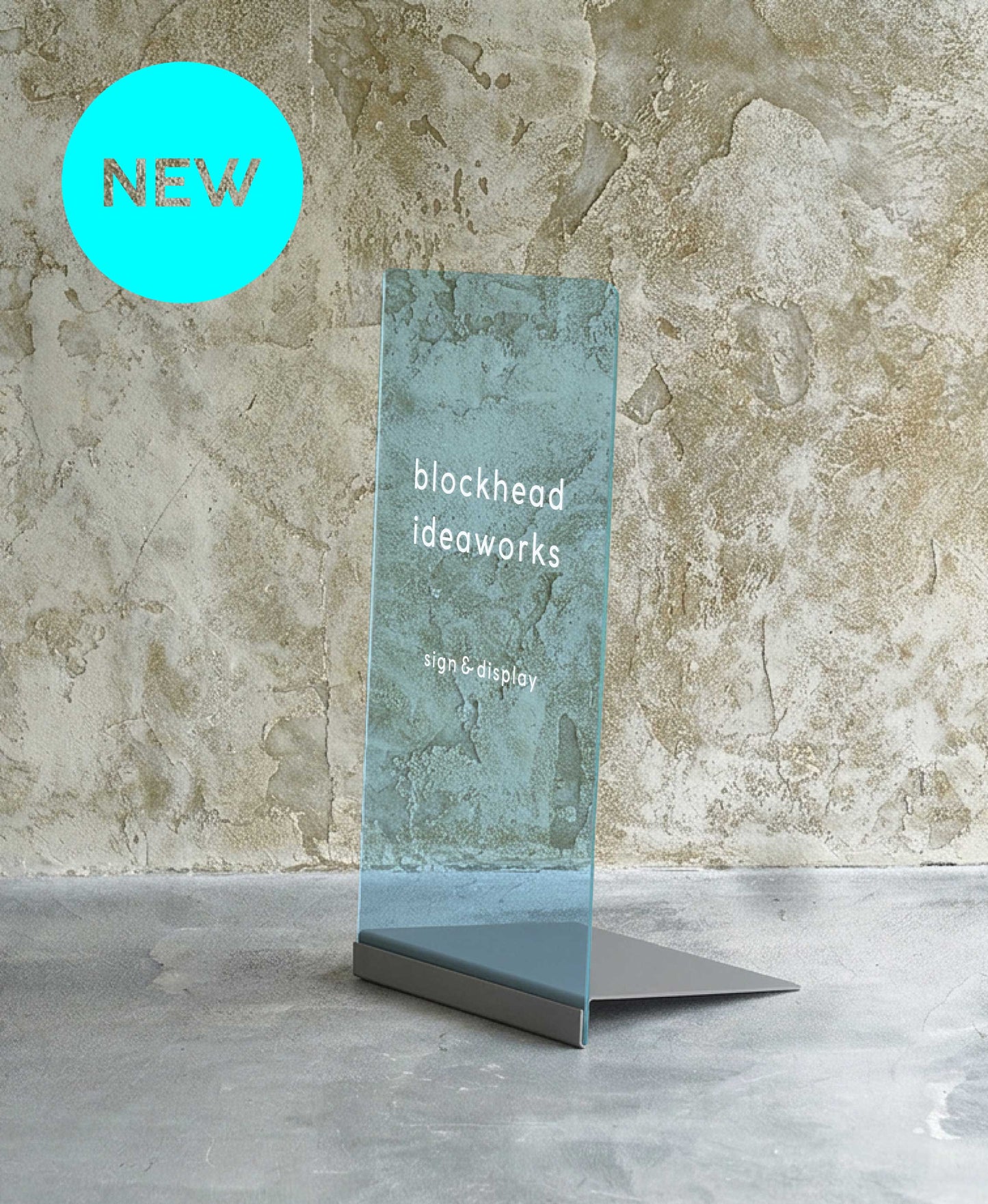 差し込むだけのアクリルスタンドサイン -チャコールグレー