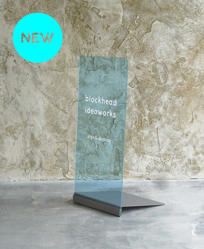 差し込むだけのアクリルスタンドサイン -チャコールグレー