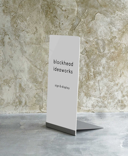 差し込むだけのアクリルスタンドサイン -チャコールグレー