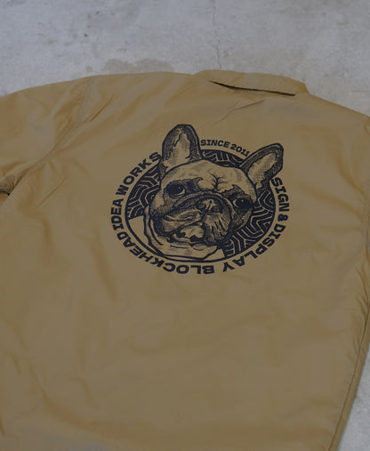NOVOL×blockhead Coach Jacket [ ONE Color Print ]