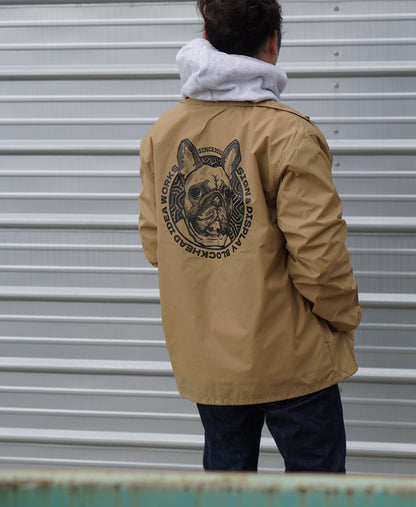 NOVOL×blockhead Coach Jacket [ ONE Color Print ]