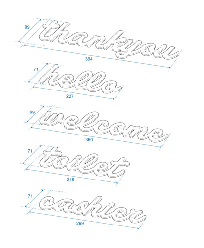 アクリルウォールステッカー-ミラー