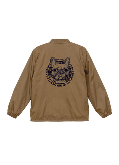 NOVOL×blockhead Coach Jacket [ ONE Color Print ]