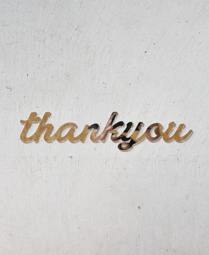 ミラーアクリルのウォールステッカー