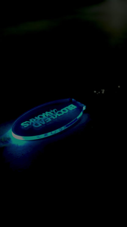 LEDアクリルキーホルダー